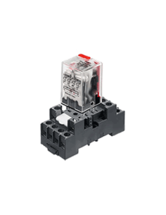 Relé con zócalo HY