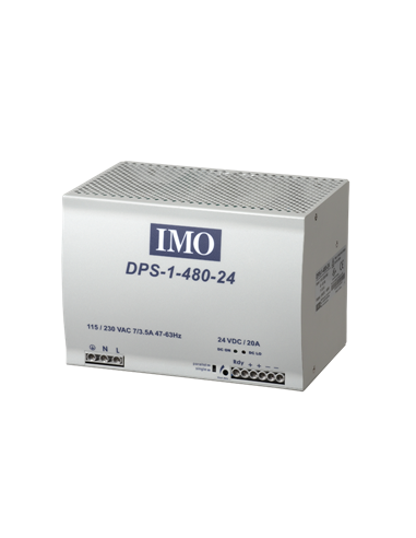 Fuente de alimentación AC/DC 24 V 480 W 20 A DPS-1-480-24DC