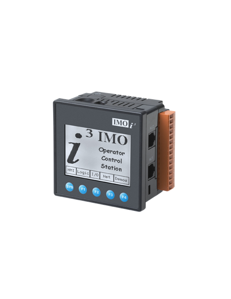 Autómata IMO I3 pantalla tác. 12E/6S relés,4 entradas Ana+ Ethernet,etc ref.: I3