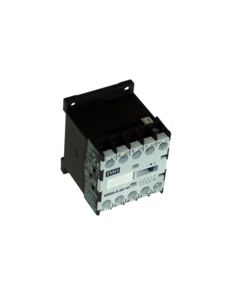 Mini contactor 3 Polos 1 NC 4 kW 9 A 400 V MB09-S-01400