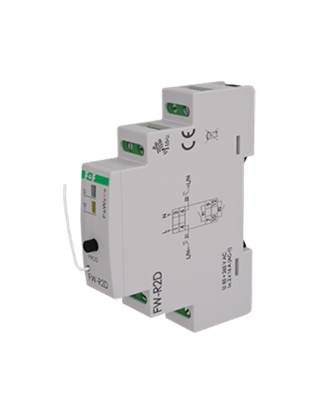 Relé biestable teledirigido para montaje en riel DIN