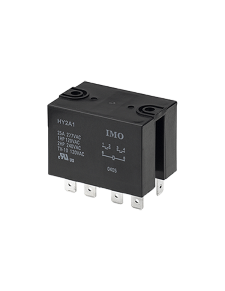 Relé alta capacidad 1 polo SPNO, 30 A, 24 VDC HY1A124DC