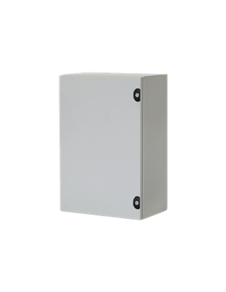 Armario eléctrico IP66 QS con chapa de fondo