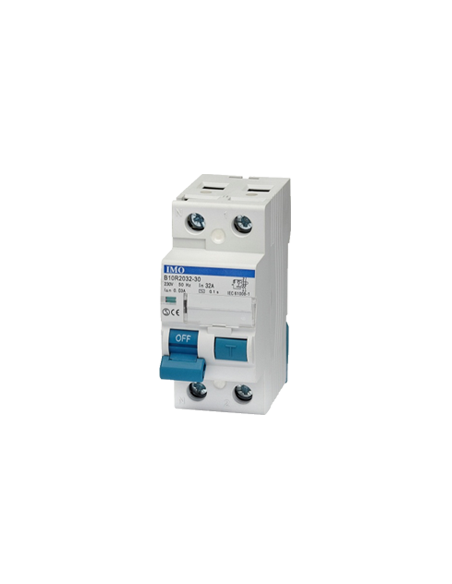 Interruptor diferencial 10 kA, 30 mA, 1P + N, 25 A, 230 VAC ref.: DISR1020-2530