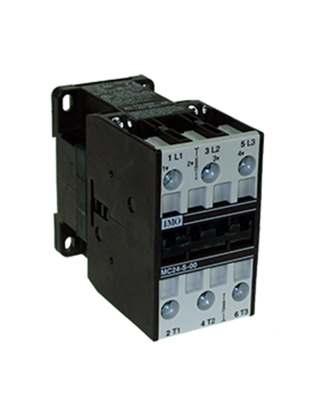 Contactor 3 Polos 11 kW 24 A 400 V MC24-S-00400