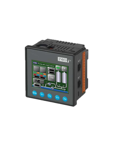 Autómata Mini táctil IMO I3 color 96x96 (3,5'') 12DI, 6S REL, 4 AI, Ethernet