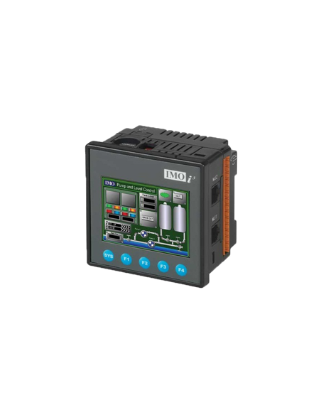 Autómata Mini táctil IMO I3 color 96x96 (3,5'') 12DI, 6S REL, 4 AI, Ethernet