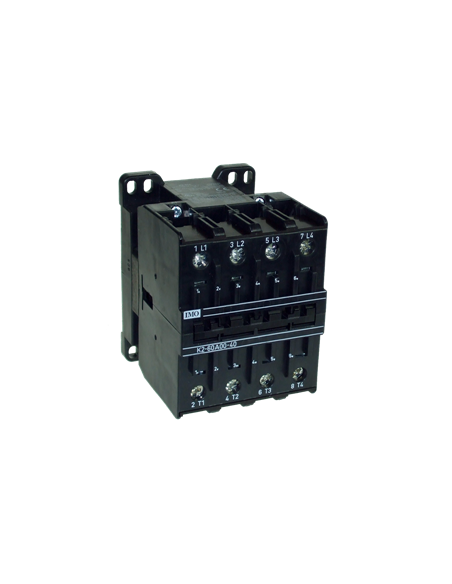 Contactor 4 polos 30 kW 60 A AC3 230 VAC K2-60A0040230