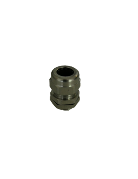 Prensaestopas y arandelas de acero inoxidable a la unidad