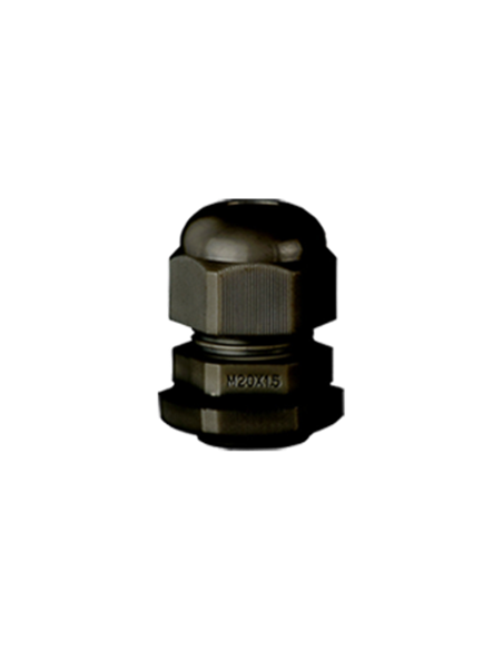 Prensaestopas negro del M12 al M63