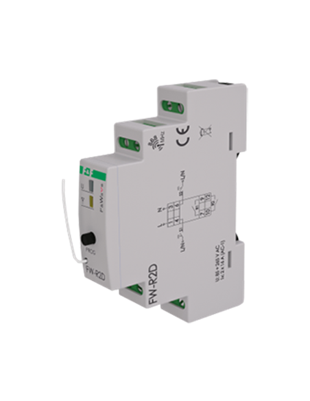 Relé biestable, 1 salida, teledirigido, montaje en riel DIN ref.: RRW_RE1B_DIN