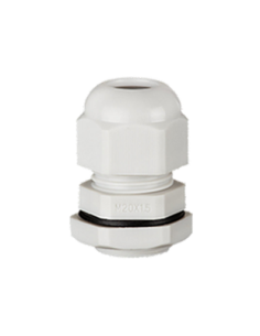 Prensaestopas blanca del M12 al M63