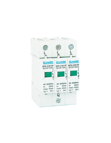 Limitador de sobretensiones SPD-D5/3P ref.: 64301