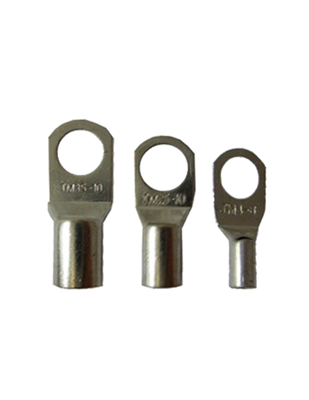 Terminales redondos para crimpar no aislados