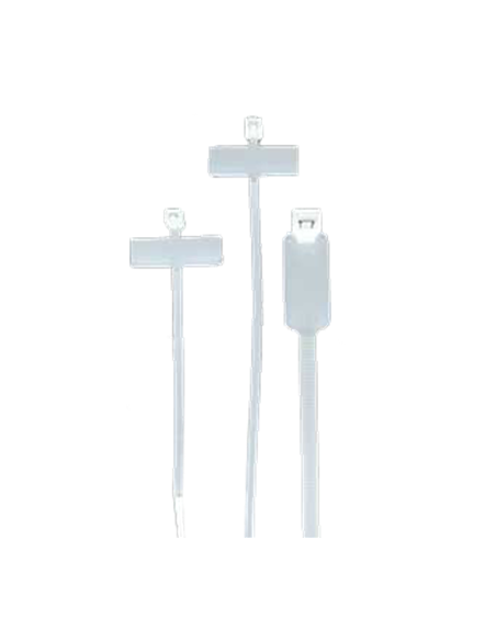 Bridas para cables eléctricos portaetiquetas