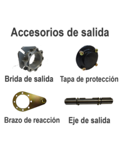 Accesorios de salida para reductor TKB58