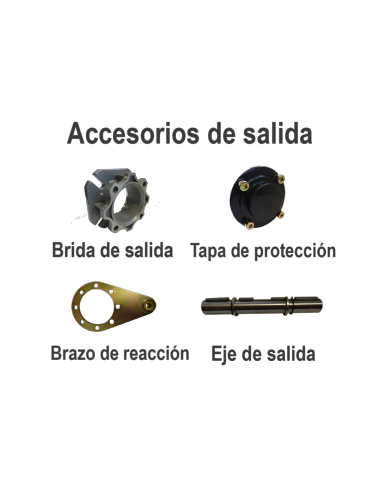 Accesorios de salida para reductor TKB58