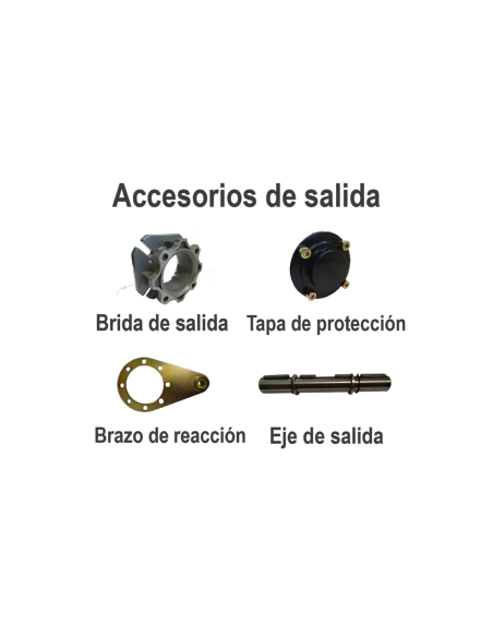 Accesorios de salida para reductor TKB58