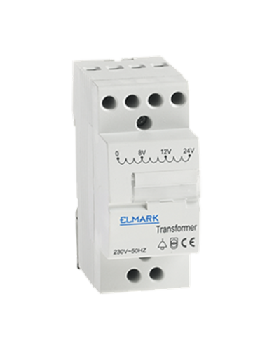 Transformador 8 V,12 V,24 V P:3.8 VA Bobina: 230 V