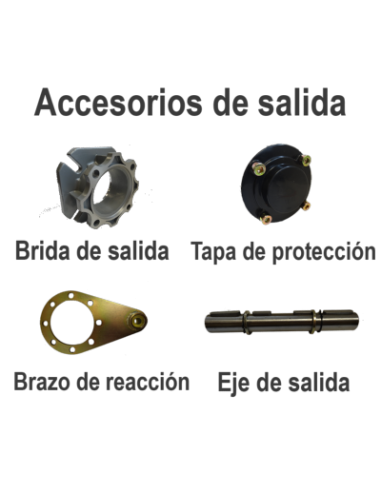 Accesorios de salida para reductor TKM38