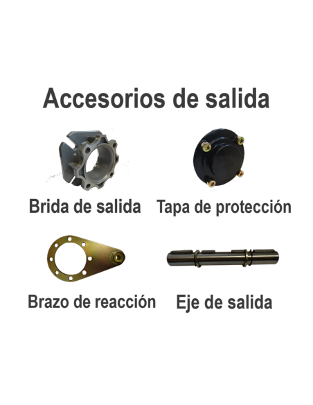 Accesorios de salida para reductor TKM38