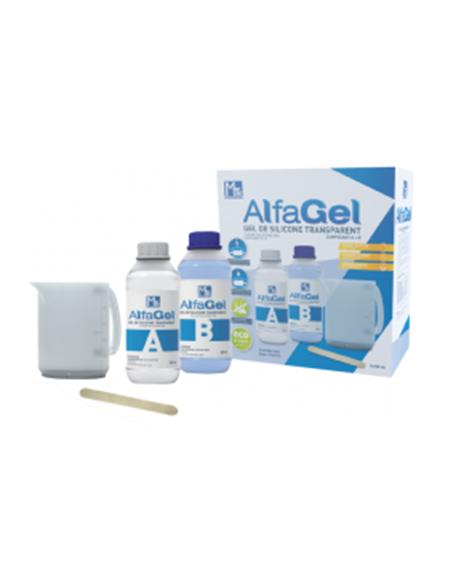 Gel aislante eléctrico para caja de derivación estanca 2 recipientes 500 ml