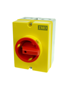 Interruptor seccionador en cofre IP65