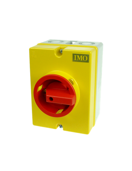 Interruptor seccionador en cofre IP65