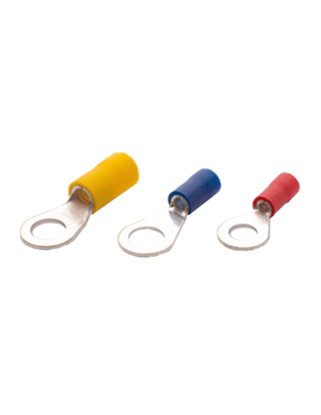 Terminal redondo para crimpar 1.5*3.7 rojo - 100 uds ref..: CO1R037