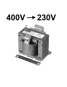 Transformador monofásico 400 V - 230 V