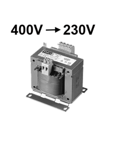 Transformador monofásico 400 V - 230 V