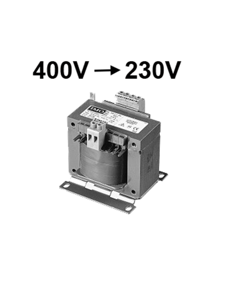 Transformador monofásico 400 V - 230 V