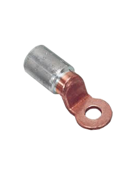 Terminal de crimpar aluminio/cobre, sección 70 mm², Ø 10,5 mm ICAU70