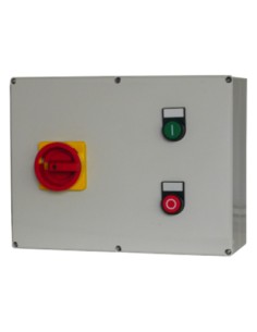 Caja de motor plástico (M/A+Sect) no incluye relé térmico