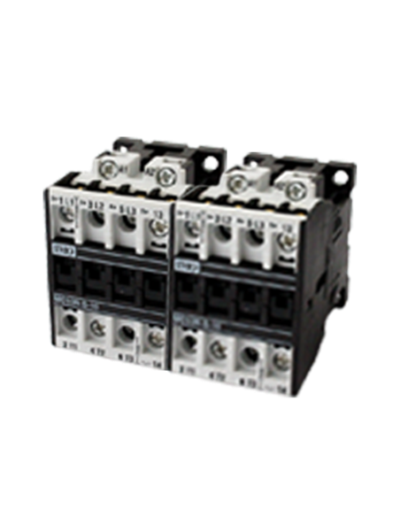 Contactor inversor 10 A, 4 kW, 230 VAC + 1 NC ref.: MC10I_S01230