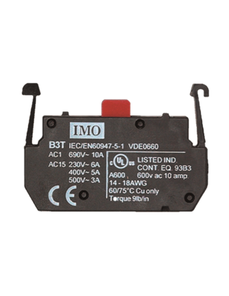 Bloque de contacto y accesorios