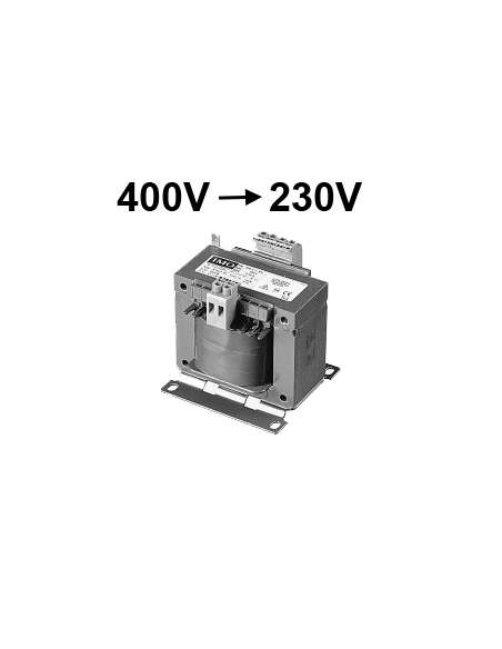 Transformador 400 V - 230 V 40 VA ref.: MTSNP040400230