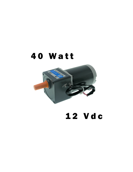 Motorreductor compacto T4 12 VDC 3000 rpm 40 W Vs: 240 rpm MZD_4C12_040_N240L