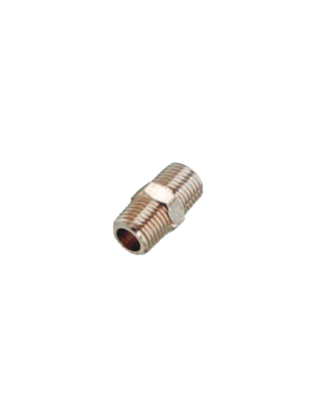 Casquillo M/M BSP cónico cuerpo de latón G1/8 ref.: PRA_MMMLCO_G18
