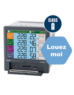 Analizador de red ND40 eléctrica trifásica