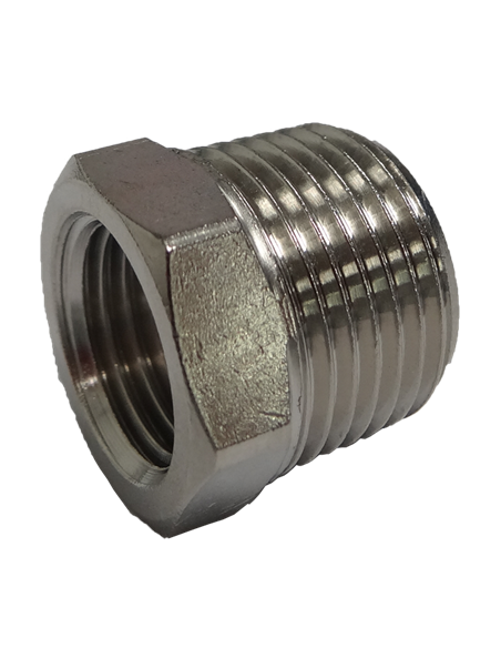 Reducción M1/4 H1/8 cónico cuerpo de latón R208048