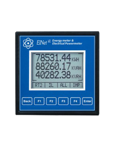 Elnet LT Vatímetro V, I, P (Q, S), F, PF, harmónico, pantalla LCD