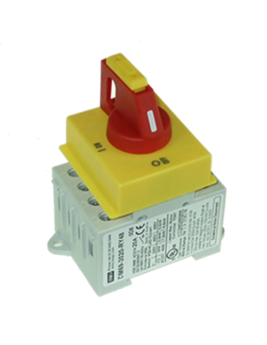 Interruptor seccionador rotativo modular