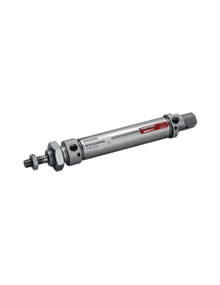 Cilindro ISO 6432 Doble efecto Ø 10 mm carrera 010 mm M1000100010M