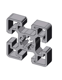 Perfil de aluminio Aluneed TB 45x45 Pesado