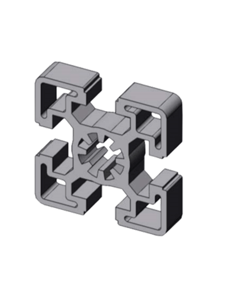 Perfil de aluminio Aluneed TB 45x45 Pesado