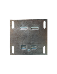 Placa soporte para transformadores para montaje en riel DIN