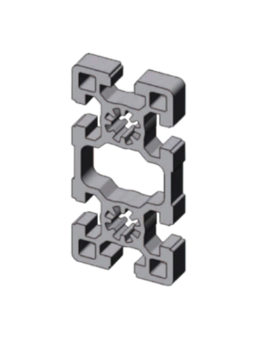 Perfil de aluminio Aluneed TB 45x90 Pesado