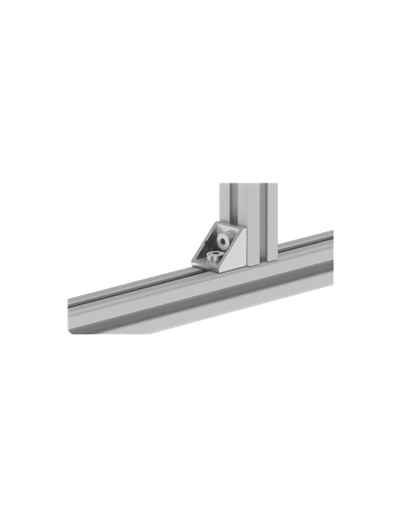 Escuadra de fijación con tornillos