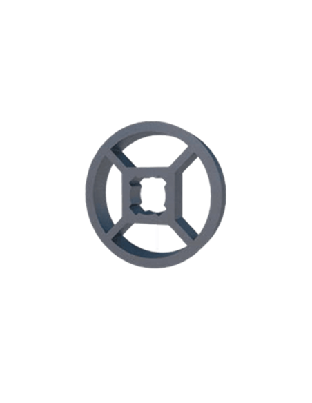 Perfil de aluminio redondo de refuerzo Ø28